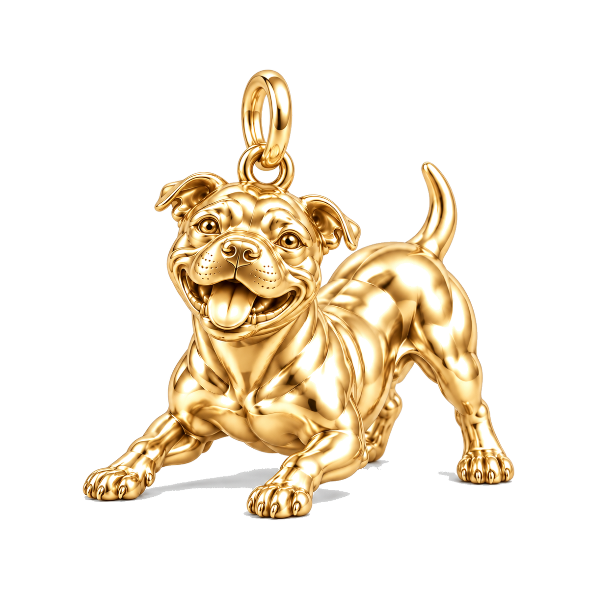 Signature Expression of Staffordshire Bull Terrier– Personalized Dog Mom Gift