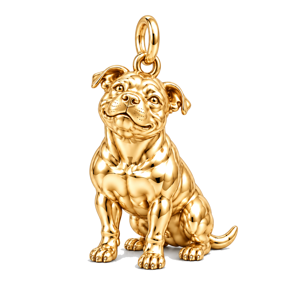 Signature Expression of Staffordshire Bull Terrier– Personalized Dog Mom Gift