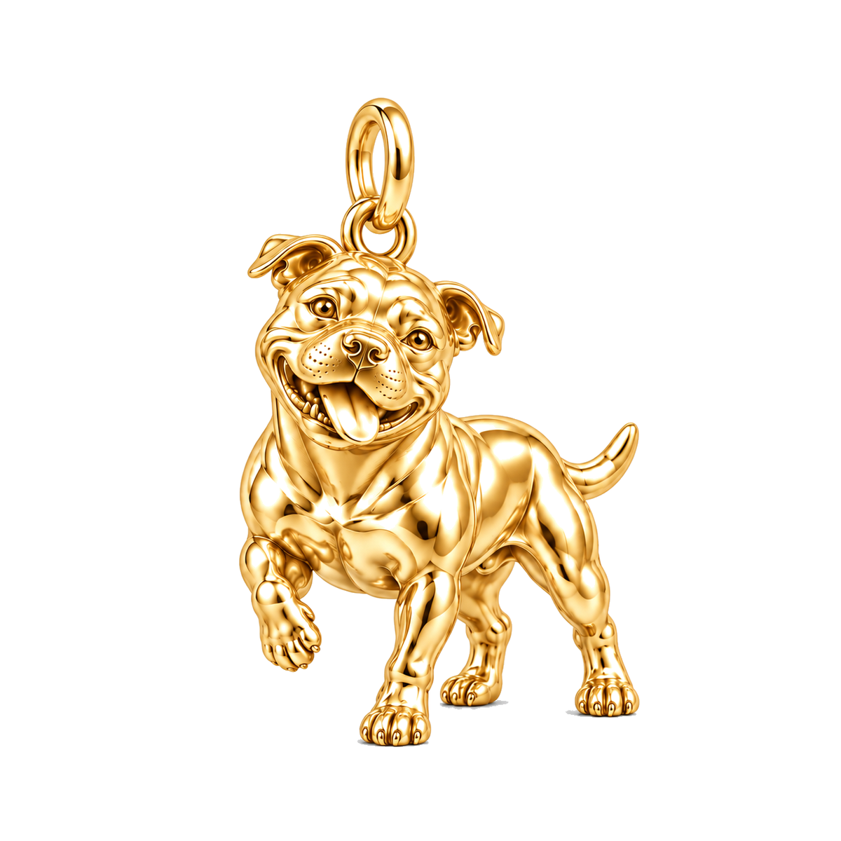Signature Expression of Staffordshire Bull Terrier– Personalized Dog Mom Gift