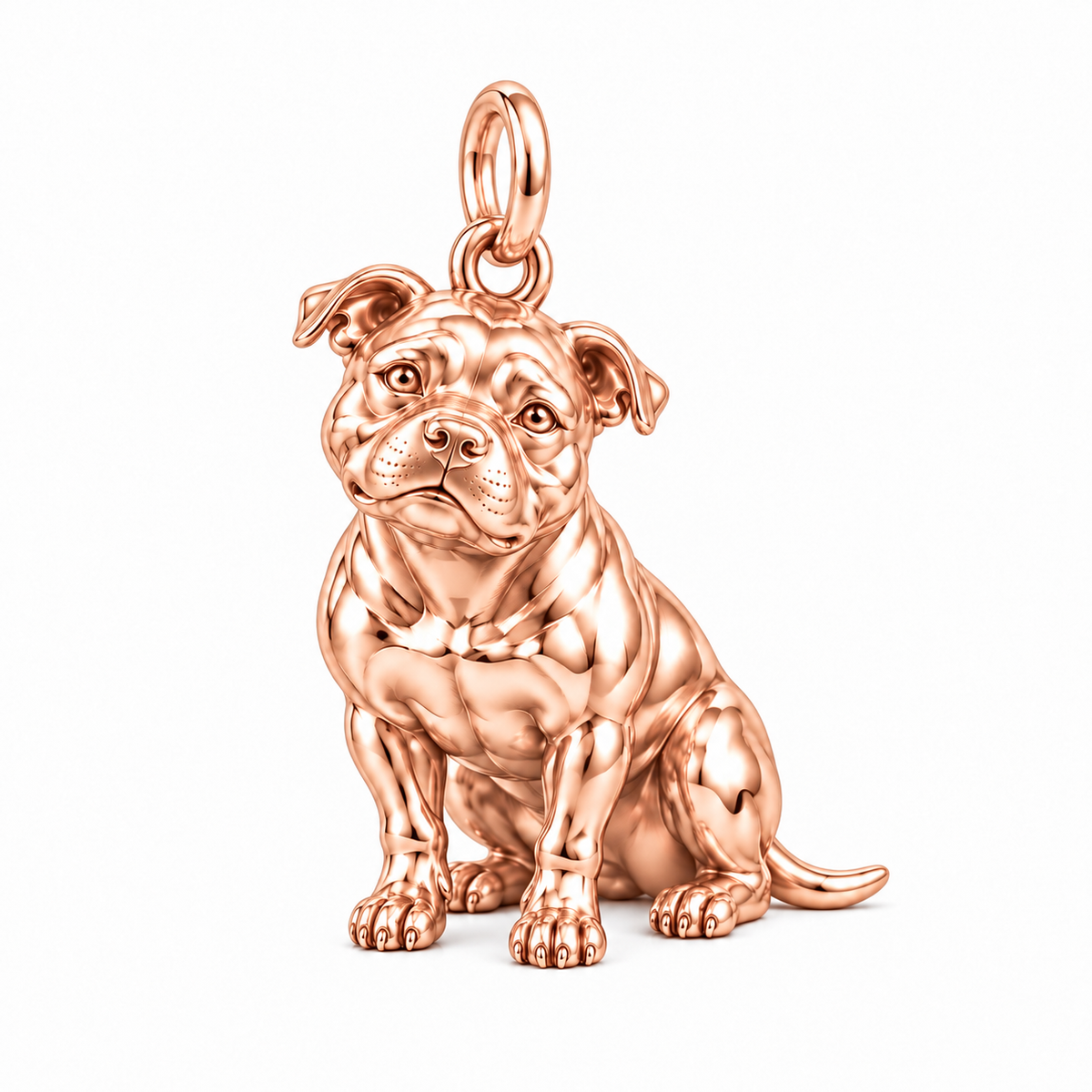Signature Expression of Staffordshire Bull Terrier– Personalized Dog Mom Gift