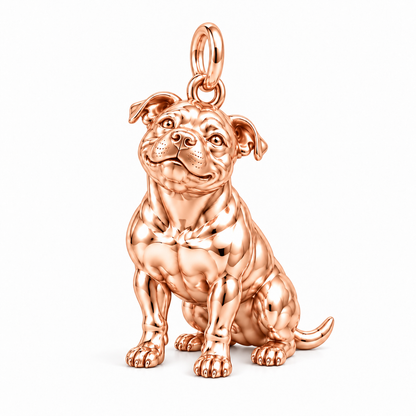 Signature Expression of Staffordshire Bull Terrier– Personalized Dog Mom Gift