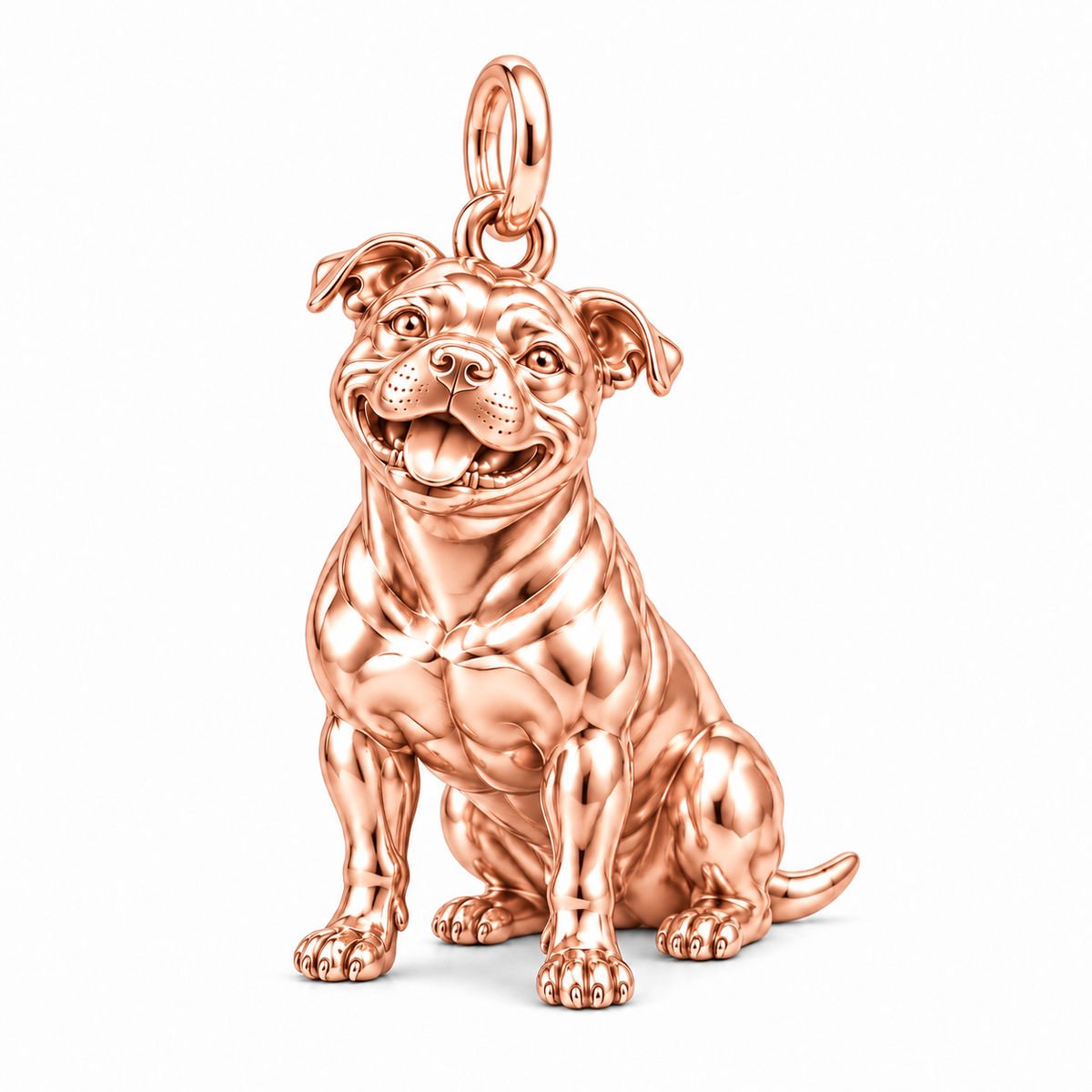 Signature Expression of Staffordshire Bull Terrier– Personalized Dog Mom Gift
