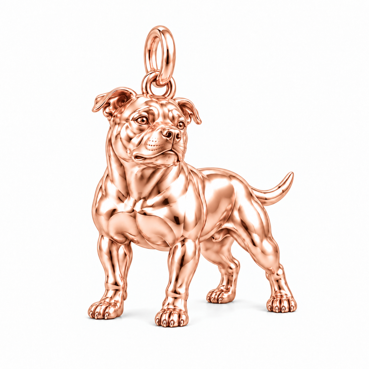 Signature Expression of Staffordshire Bull Terrier– Personalized Dog Mom Gift
