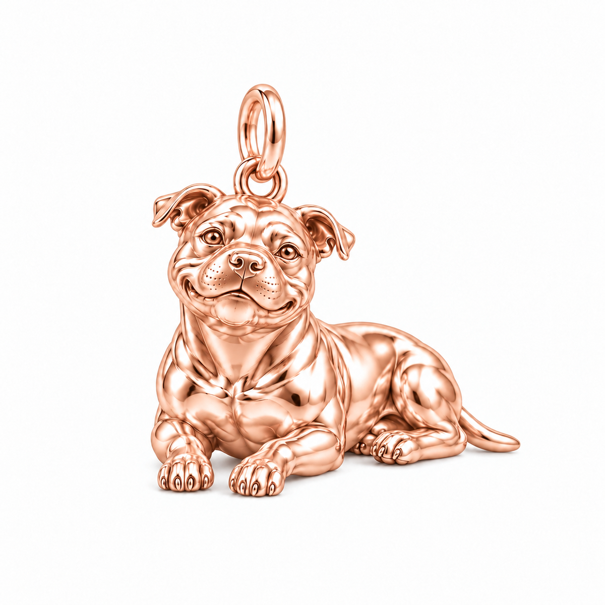 Signature Expression of Staffordshire Bull Terrier– Personalized Dog Mom Gift