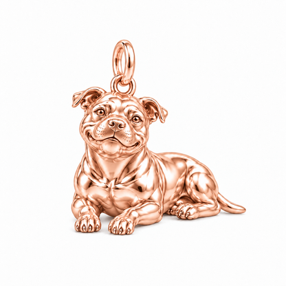 Signature Expression of Staffordshire Bull Terrier– Personalized Dog Mom Gift