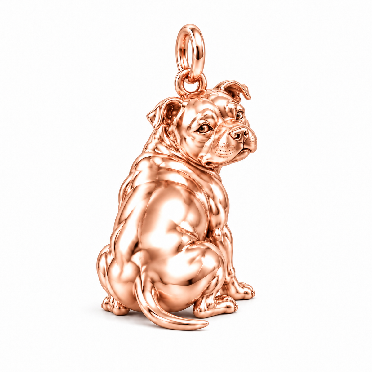 Signature Expression of Staffordshire Bull Terrier– Personalized Dog Mom Gift