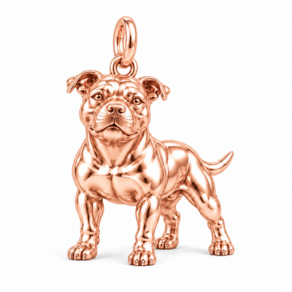 Signature Expression of Staffordshire Bull Terrier– Personalized Dog Mom Gift