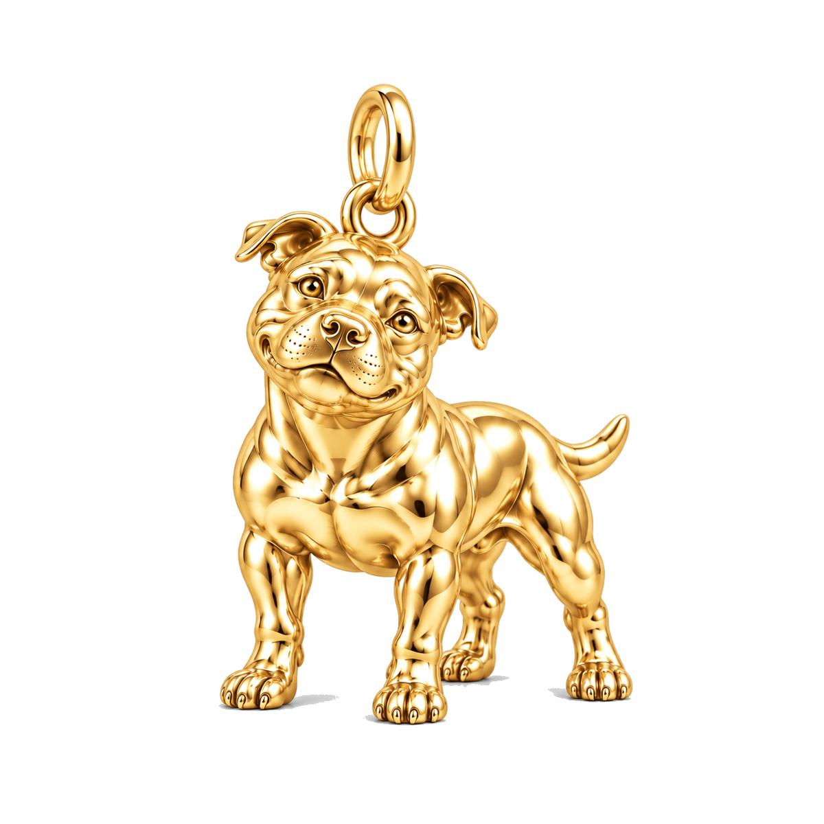Signature Expression of Staffordshire Bull Terrier– Personalized Dog Mom Gift