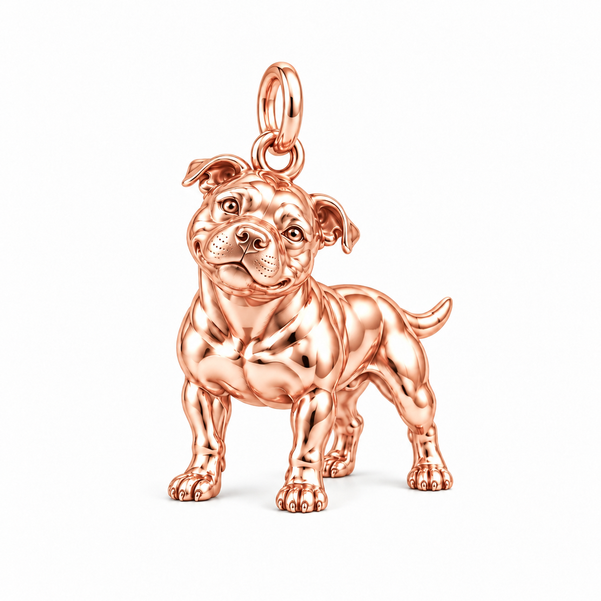 Signature Expression of Staffordshire Bull Terrier– Personalized Dog Mom Gift