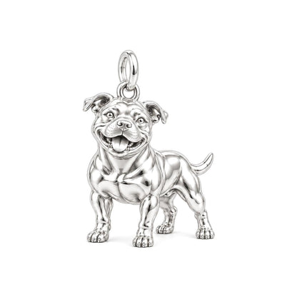 Signature Expression of Staffordshire Bull Terrier– Personalized Dog Mom Gift