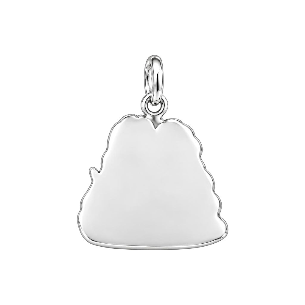 Sisters Side by Side Charm Bracelet Set – back of the charm, engraving area