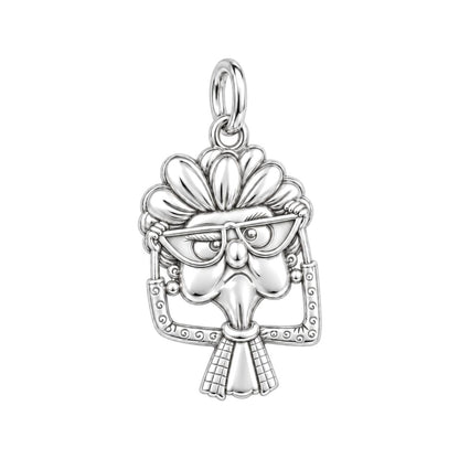Skeptical Librarian Charm and Polyester Cord Bracelet Set