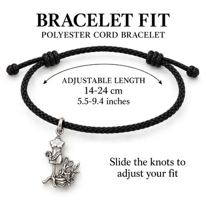 Seamstress Gift, Every Stitch Beautiful Charm Bracelet
