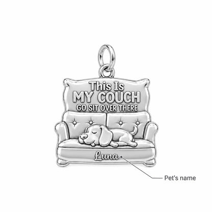 Sleeping Dog Couch Charm Bracelet – Personalized Dog Mom Gift – personalization guide