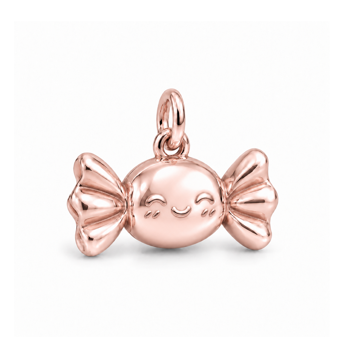 Smiling Candy Charm — Rose Gold | charm-topics-remaining-444-2026-09-14 | topic-077