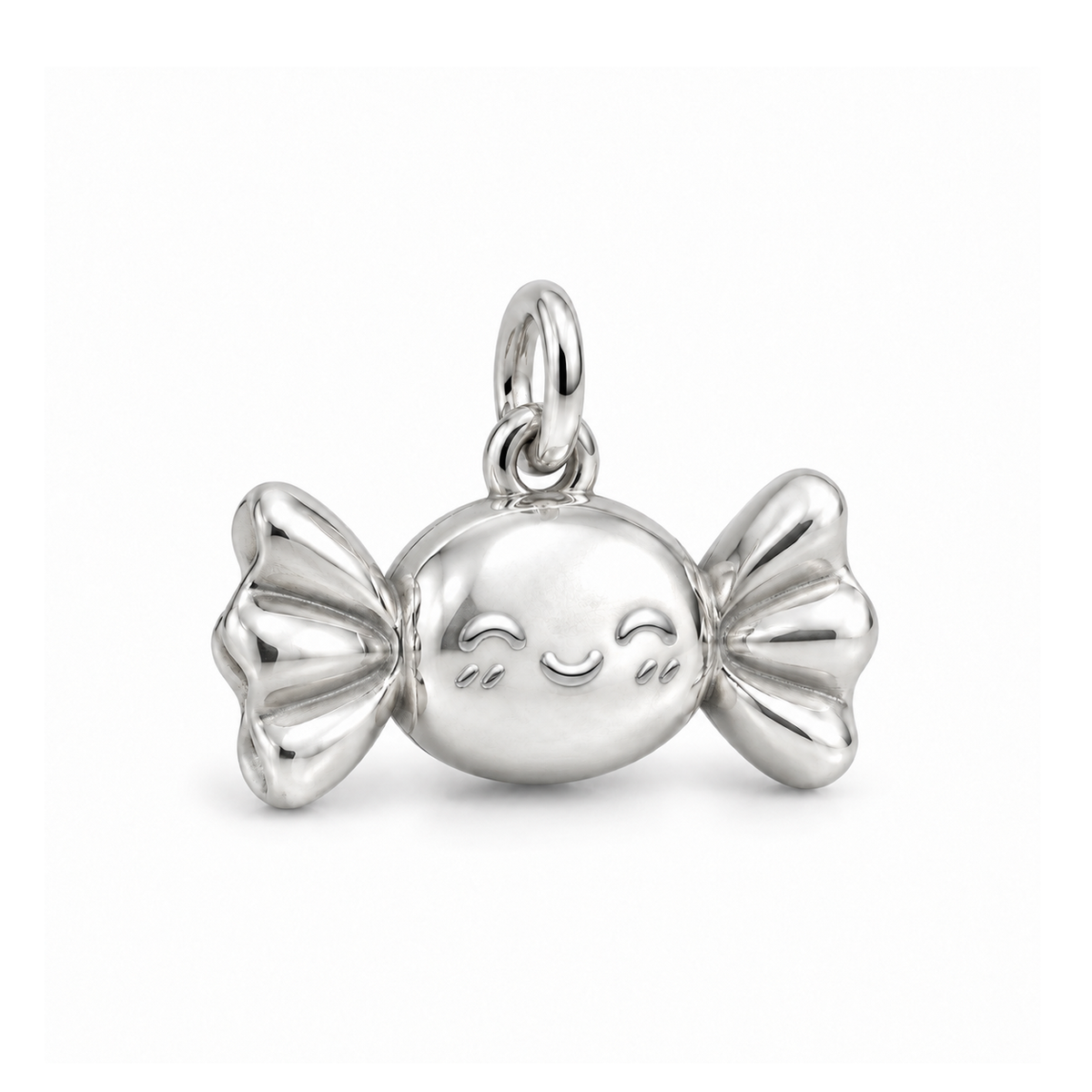 Smiling Candy Charm — Silver | charm-topics-remaining-444-2026-09-14 | topic-077