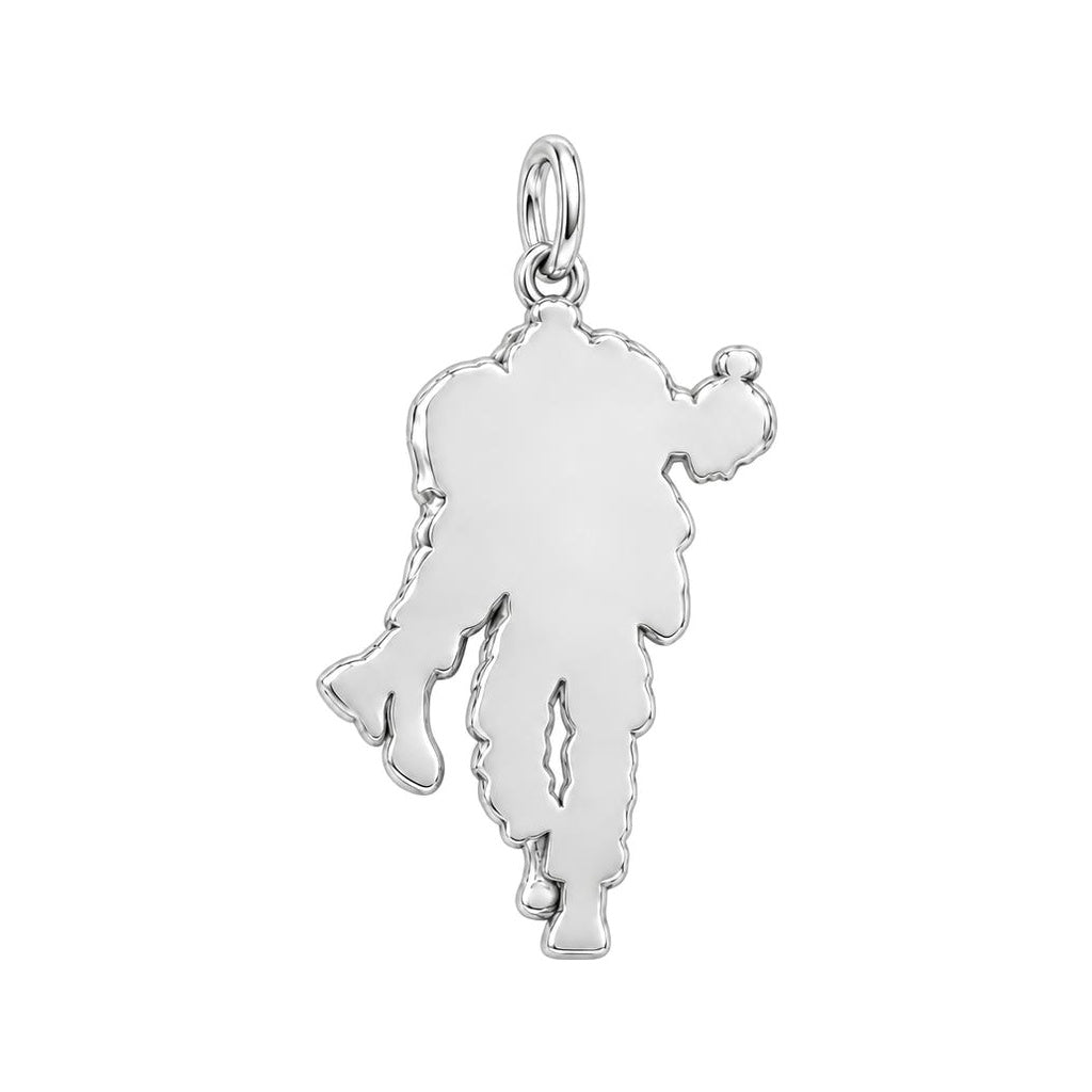 Soldier's Lifeline Charm Bracelet – Personalized Veteran Gift – back of the charm, engraving area
