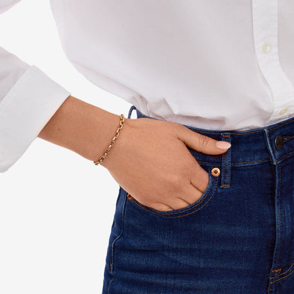 Sophia Charm Bracelet — model styling image