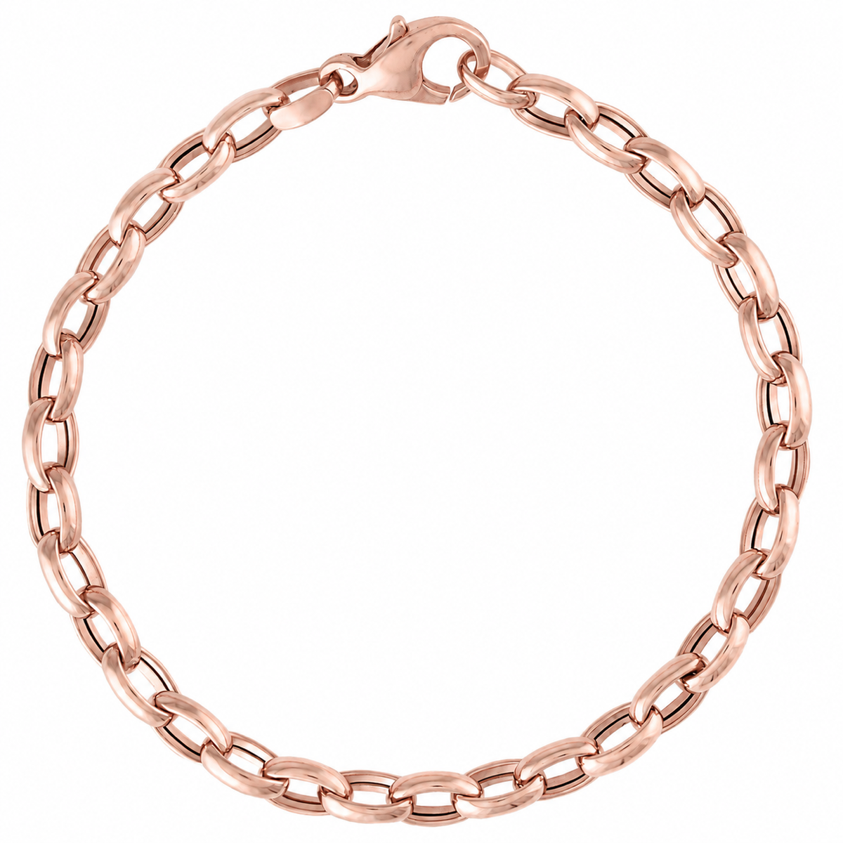 Sophia Charm Bracelet — rose finish product image