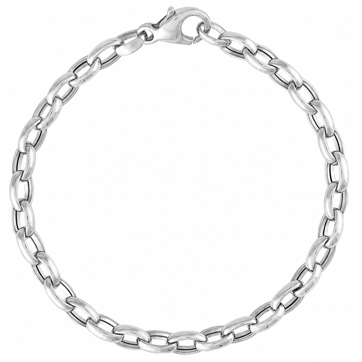 Sophia Charm Bracelet — silver finish product image