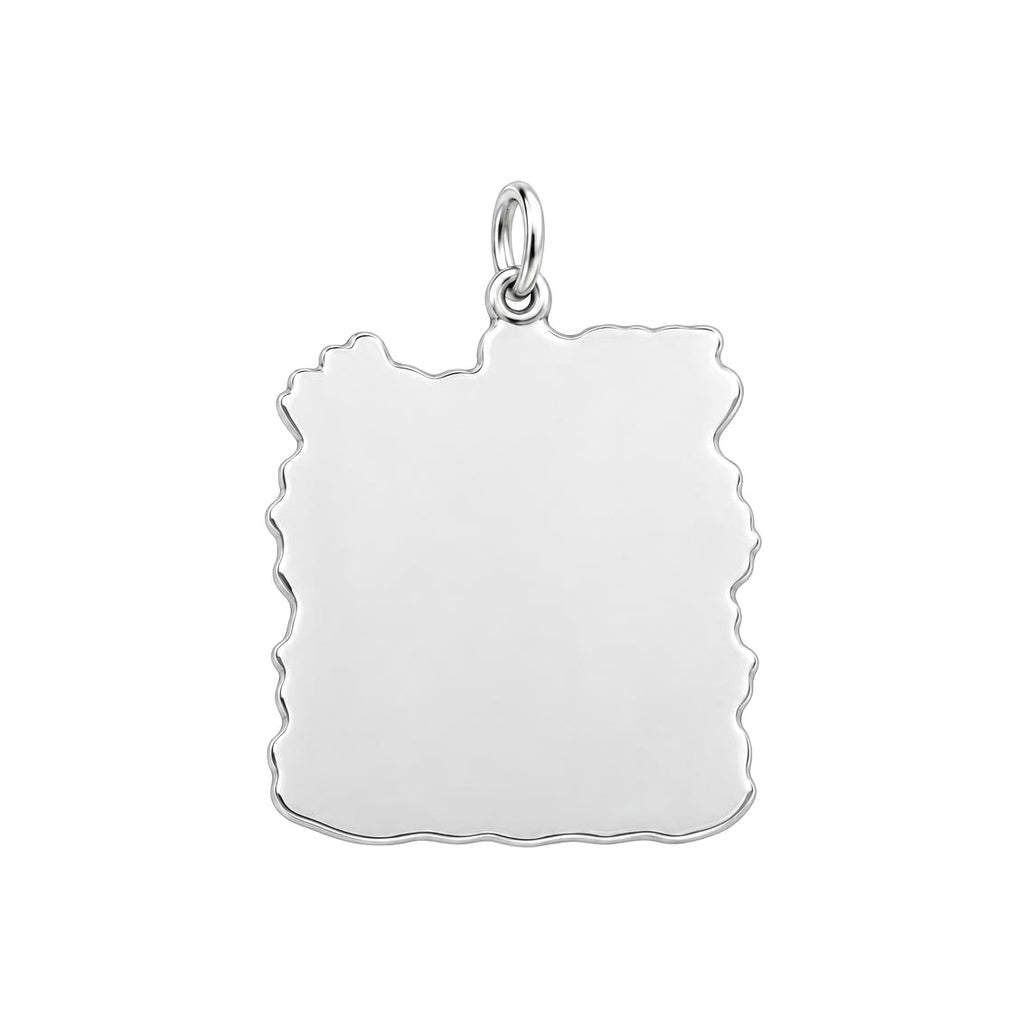 Soul Sister Wine Besties Charm Necklace Set – back of the charm, engraving area