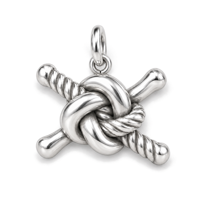 Soulmate Knot Charm — Silver Super Macro | charm-topics-remaining-444-2026-09-14 | topic-380