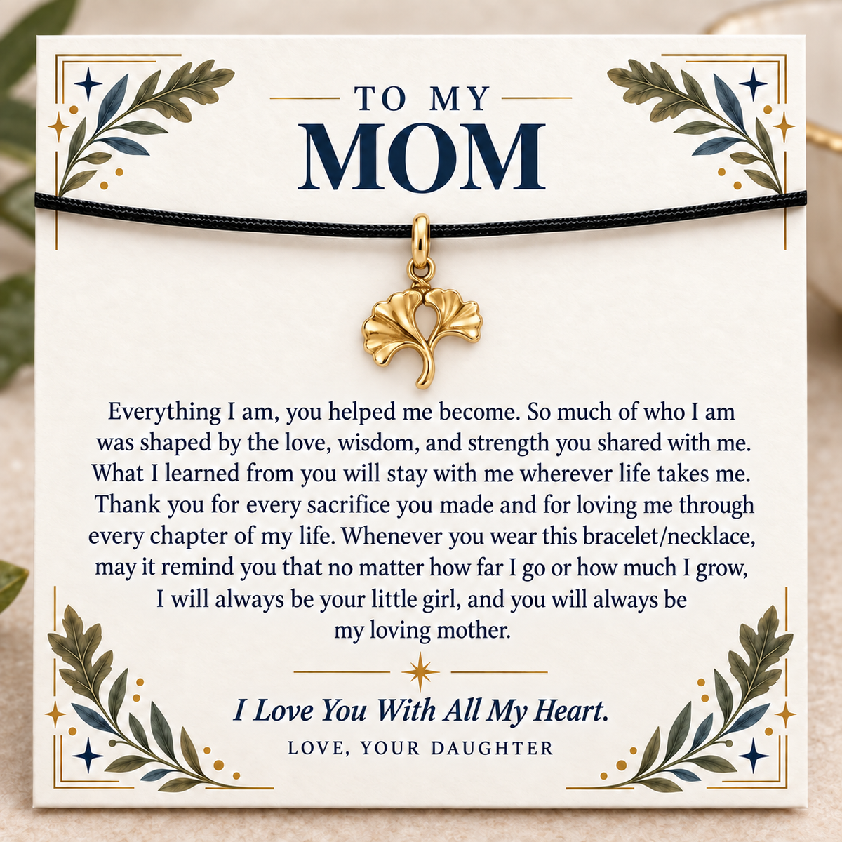 Shared Branch Always Your Little Girl Charm | gold | c6500e2e2ca2f67b9610aa036d82f8a2c3292412843d407eb0c0968e42d4416a