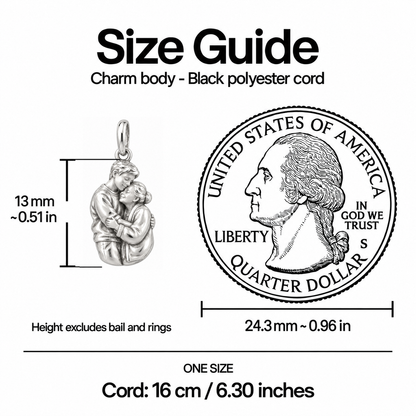 Taller Than Grandma Embrace Charm | size | f922afb6c89bde98335513d70078058bda255e616c1037b807a0bcbd4923feee
