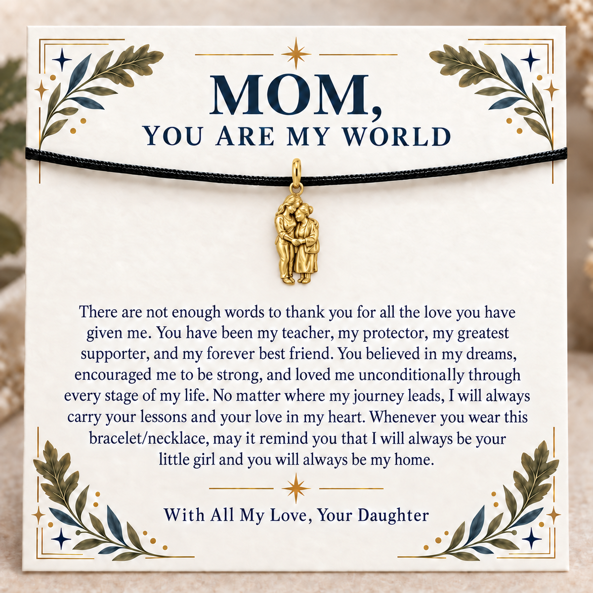 Holding Her Hand You Are My World Charm | gold | 0f47aa4ec0efa32d1d99c3d66a2179ed1d5607e6708bcde5a096da5df009ff1d