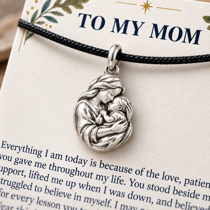 Mother's Arms Carry You In My Heart Charm | macro | c9542efd6963c977b4f28e162d743eefe5db82902e641a2eaef550064938d588