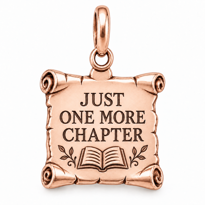 Just One More Chapter Charm | rose | 8a5e2677f936171e9490594eb05493c44bfc775a50730a09a8e22059e235267f