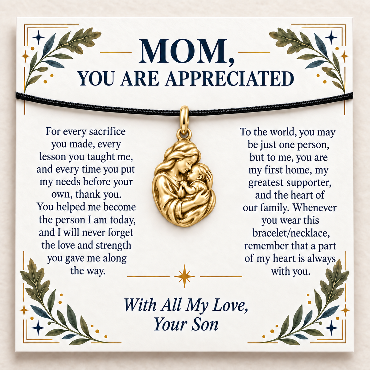 Mother's Arms Heart Of Our Family Charm | gold | 42dd092188c1f9937c7e85061012e0a2b34efe17ba941dd96df52a6310ebd063