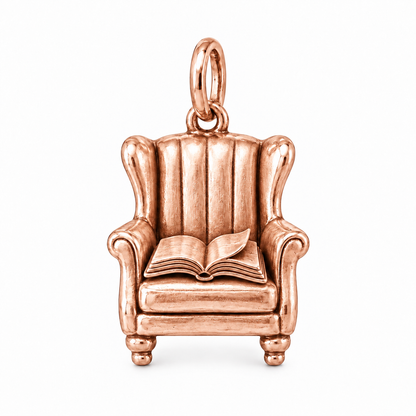 Cozy Reading Chair Charm | rose | 63ea757a035f721620798eb2826ab5b35b1d109f18a926b1783d6542aa887b6a