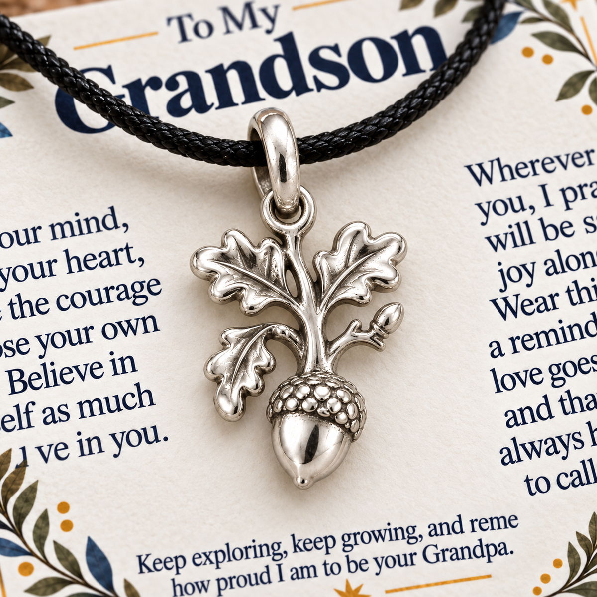 Choose Your Path Mighty Oak Charm | macro | d570163f3c853552aa703a42d5f0987baaa500a6338629ce06e85382b42825c0
