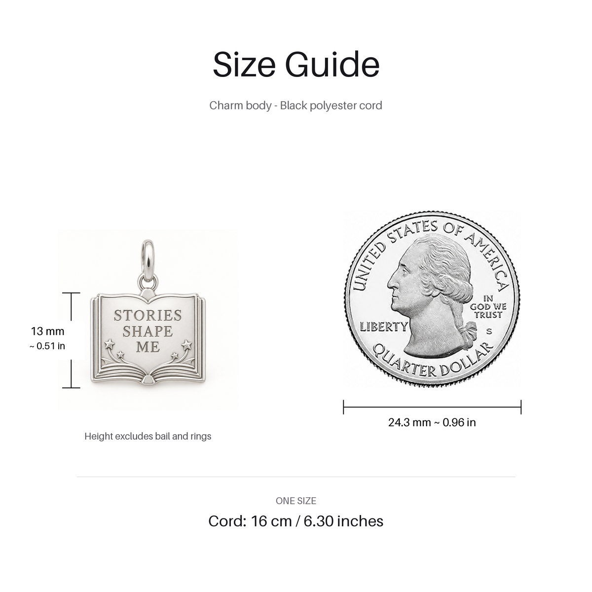 Stories Shape Me Charm | size | 6c0e9d70a895a0f2c165ad1f3311b3d85d53be8a9e662f4999e3fe0201fec030