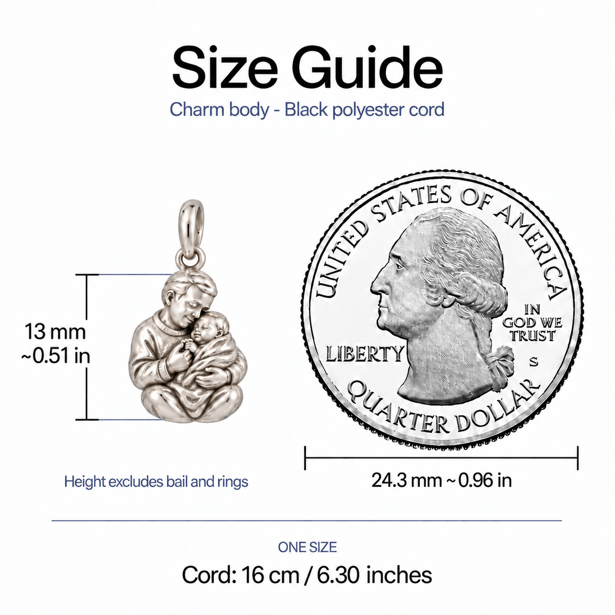 Keep Believing First Embrace Charm | size | ddf90273579f0b358377f40b6035dc9f784da209c1db87829b5d69fca6ab284b