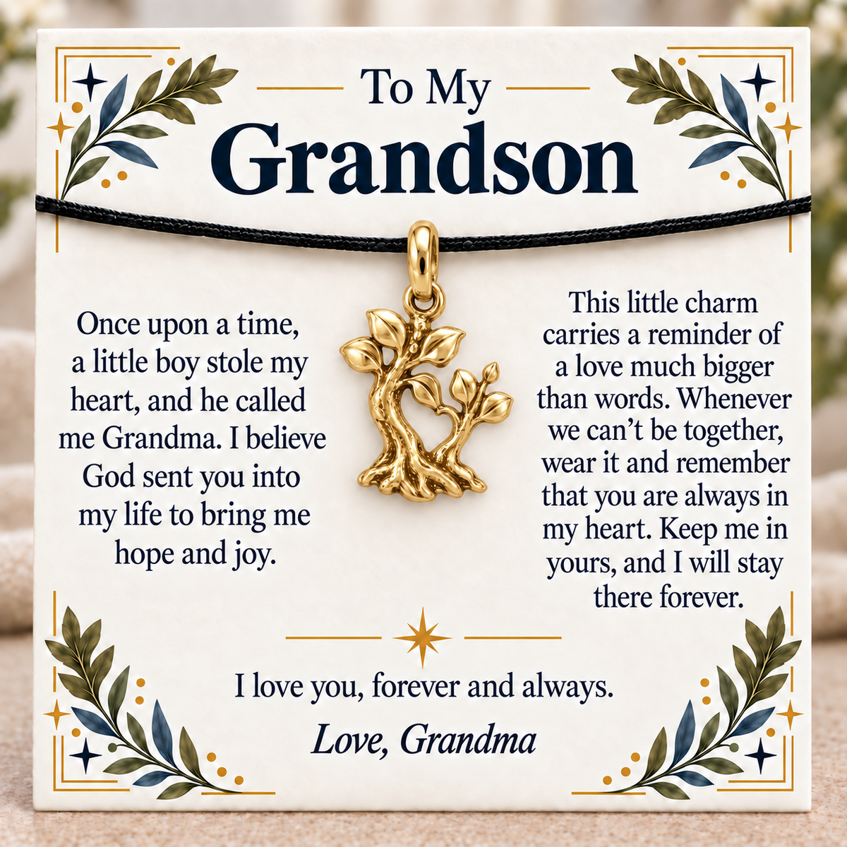 Forever In My Heart Growing Love Tree Charm | gold | 0870c22e96eed5b2d997fd45da492178bb6cae7da23889019c06e05b5c92fdfa