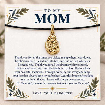 Mother's Embrace Hearts Always Connected Charm | gold | f103ae6190982625babf1f7c9b2a9bda83223f1fff630b1c71eafe9f7f3f254d