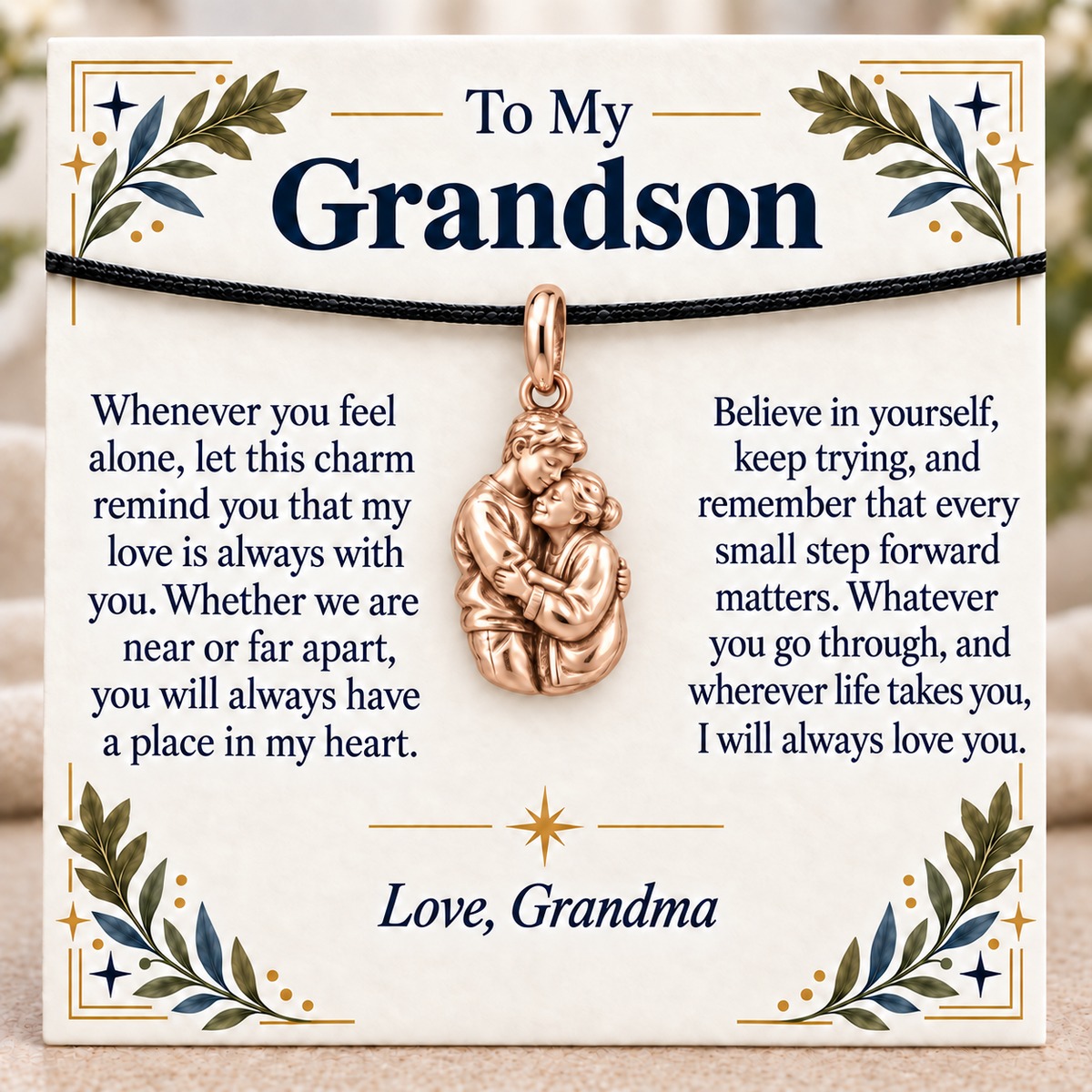 Always With You Taller Than Grandma Charm | rose | 888faa635dd217da8b356fe2f231d30b2293134b27bc1c2f956343e8c1999dd7