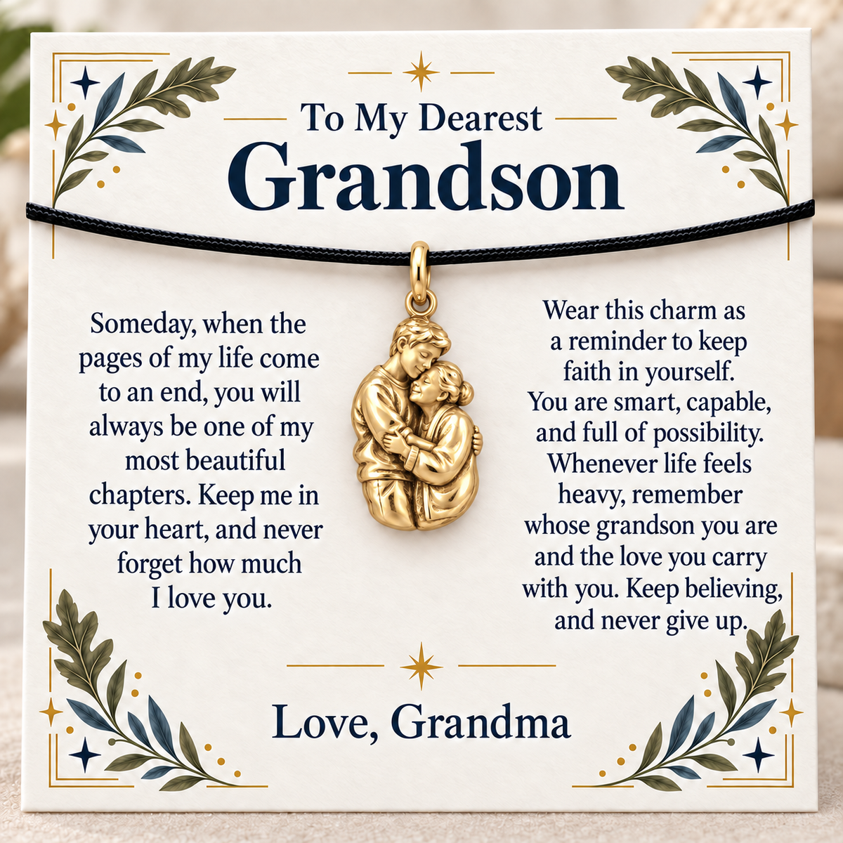 Beautiful Chapters Taller Than Grandma Charm | gold | 27deb85f356136861cabfba00a0853f7886a239c0c6ed32235dac20f4a900683