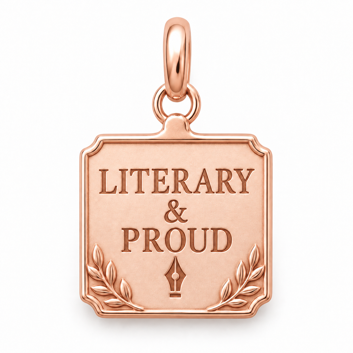 Literary and Proud Charm | rose | c0a5b332199dda8774dfb816c866e079e1d644379e3047f80904826678912930