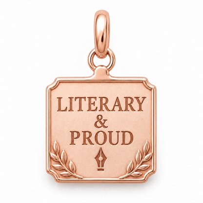Literary and Proud Charm | rose | c0a5b332199dda8774dfb816c866e079e1d644379e3047f80904826678912930