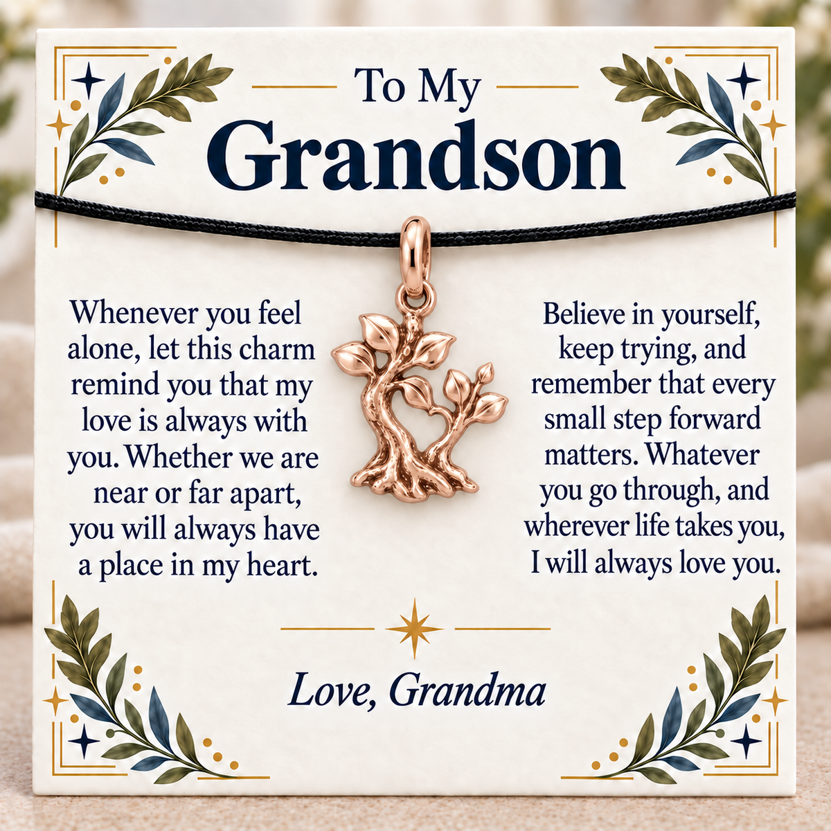 Always With You Growing Love Tree Charm | rose | c85d860999a175b6d5a173382ba54e46c6b3bd8418a965d5aa8fa75ab8d76026