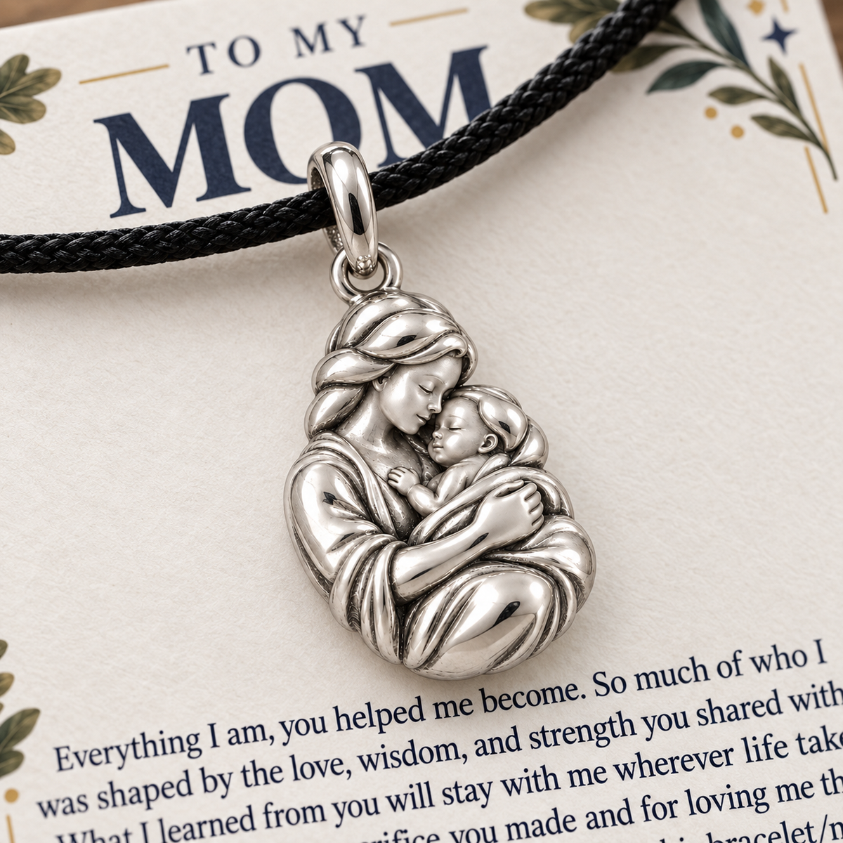 Mother's Embrace Always Your Little Girl Charm | macro | be03683bd1d04db0d5da12035cbc9b9dd048990d3f56750f141a9fd34a47c139