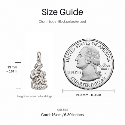 Braided Love Always Your Little Girl Charm | size | 8bb152973f22b27f499bf517d870ed1d31f68c0a9b3bd8f9251a66a4f59b1c90