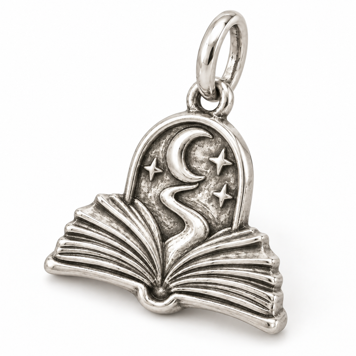 Worlds Within Books Charm | macro | 484090131b4900680219ca121405b4e21e1a877ce166913a7ff49ef28048041e