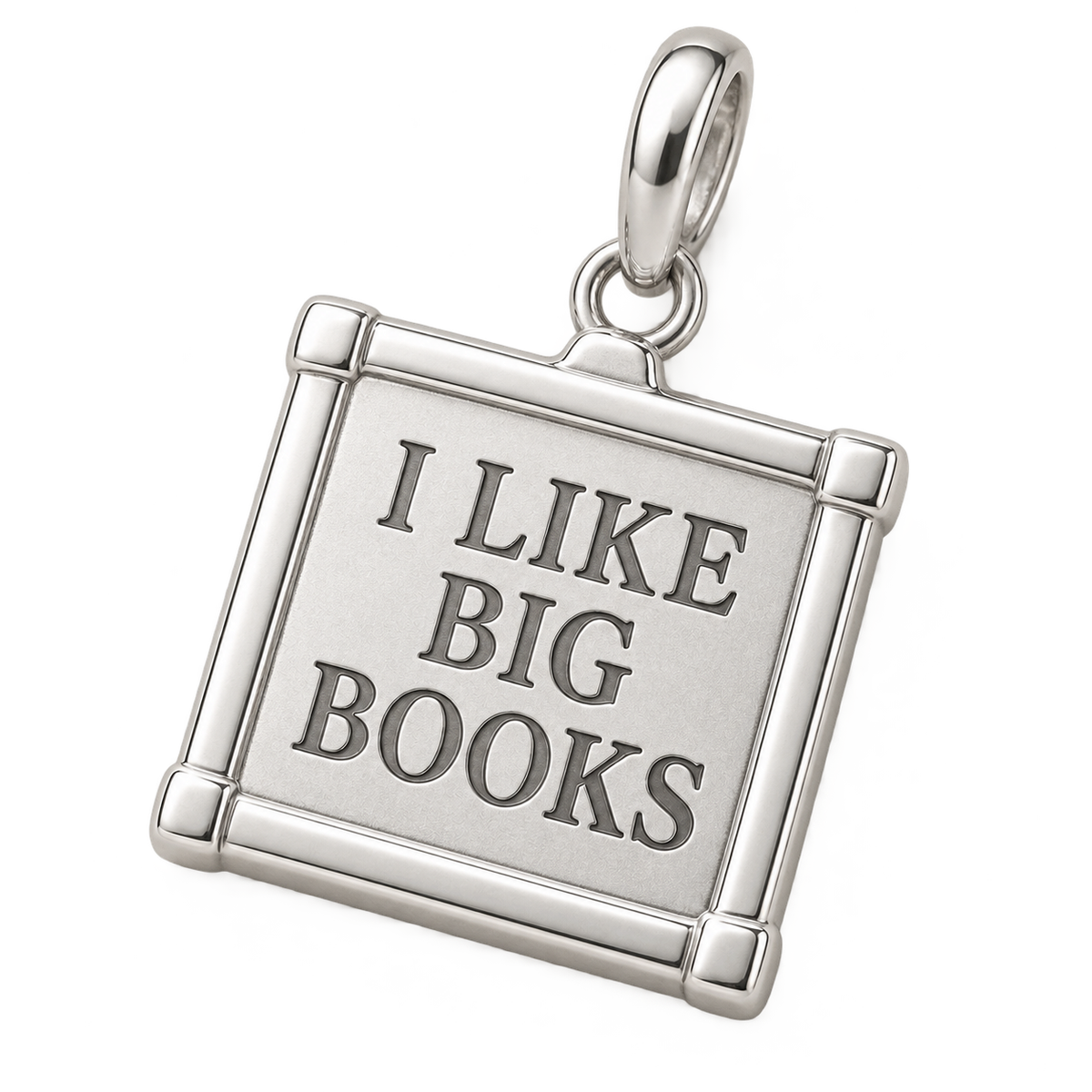 I Like Big Books Charm | macro | 0177783a961bffd32315e1a845b5a12aec36b53b4f18c996b3bc95015a6b261a