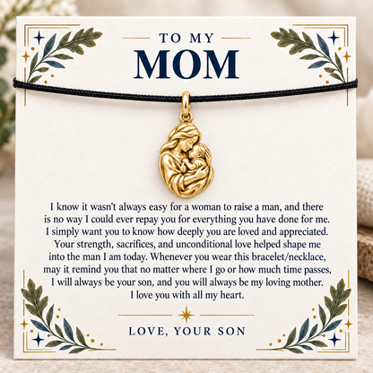 Always Your Son Embrace Charm | gold | 4c9c06cd72b5bf1a9dd3245b1e2ddf0b34ac58145b817a35e4e25006148b7ccf