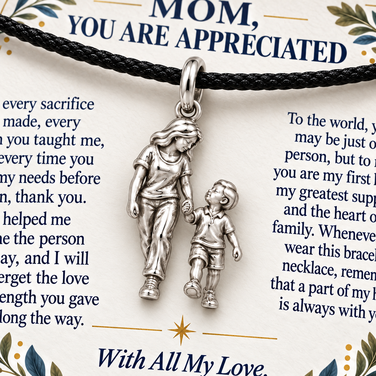 Guided Steps Heart Of Our Family Charm | macro | 5f8f4546628c3f939bf57c2d49a0f1c2510c881bcc3730364ca358bd8afbf455