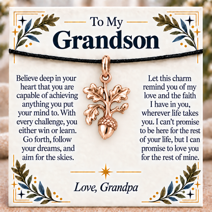Faith In You Mighty Oak Charm | rose | caefdea37d768c840368c7af63ee23e9a91696b6c08e93a8072d75d4973740cf
